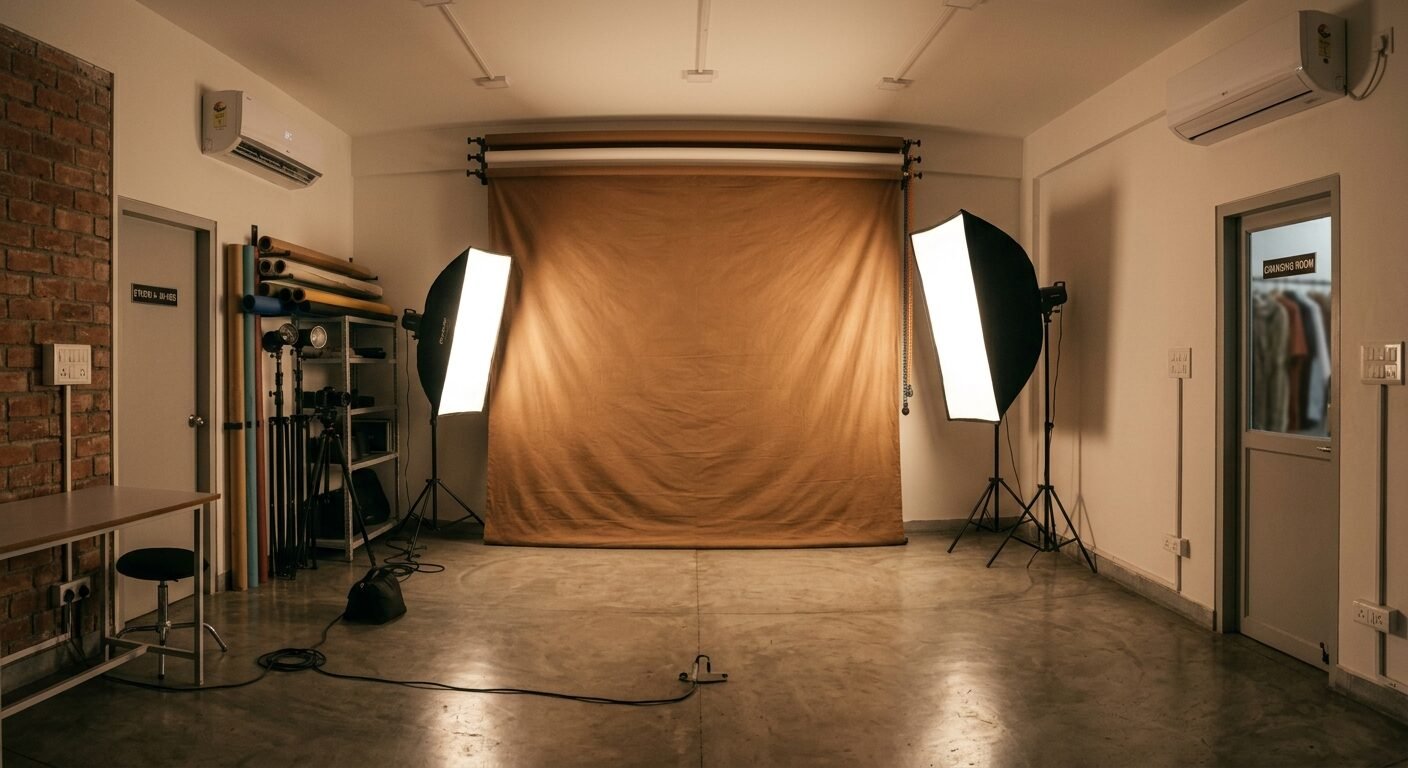 Right half — studio recreation